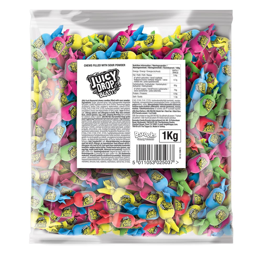 Bazooka Juicy Drop Blasts 1kg